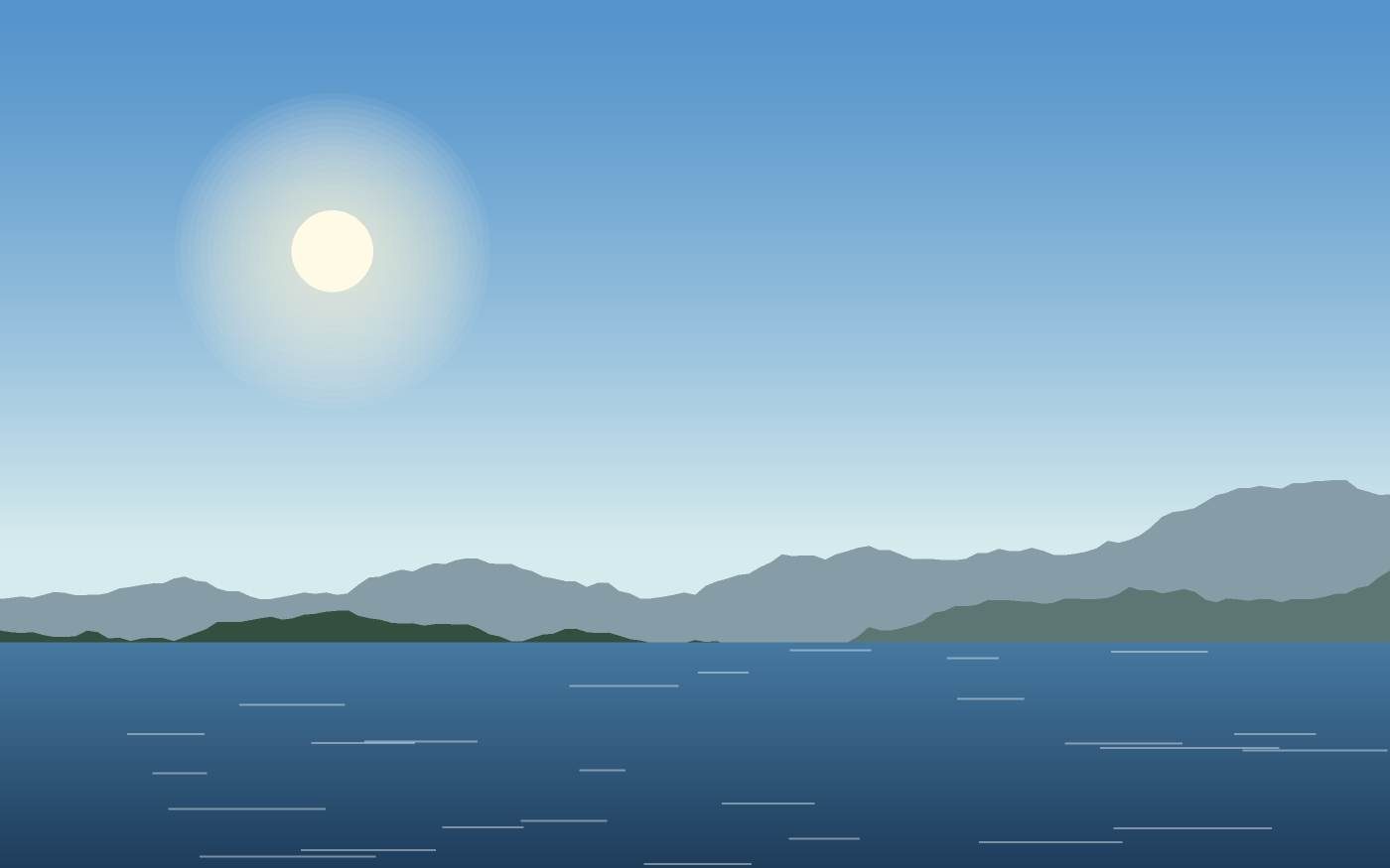 Landschaftsillustration