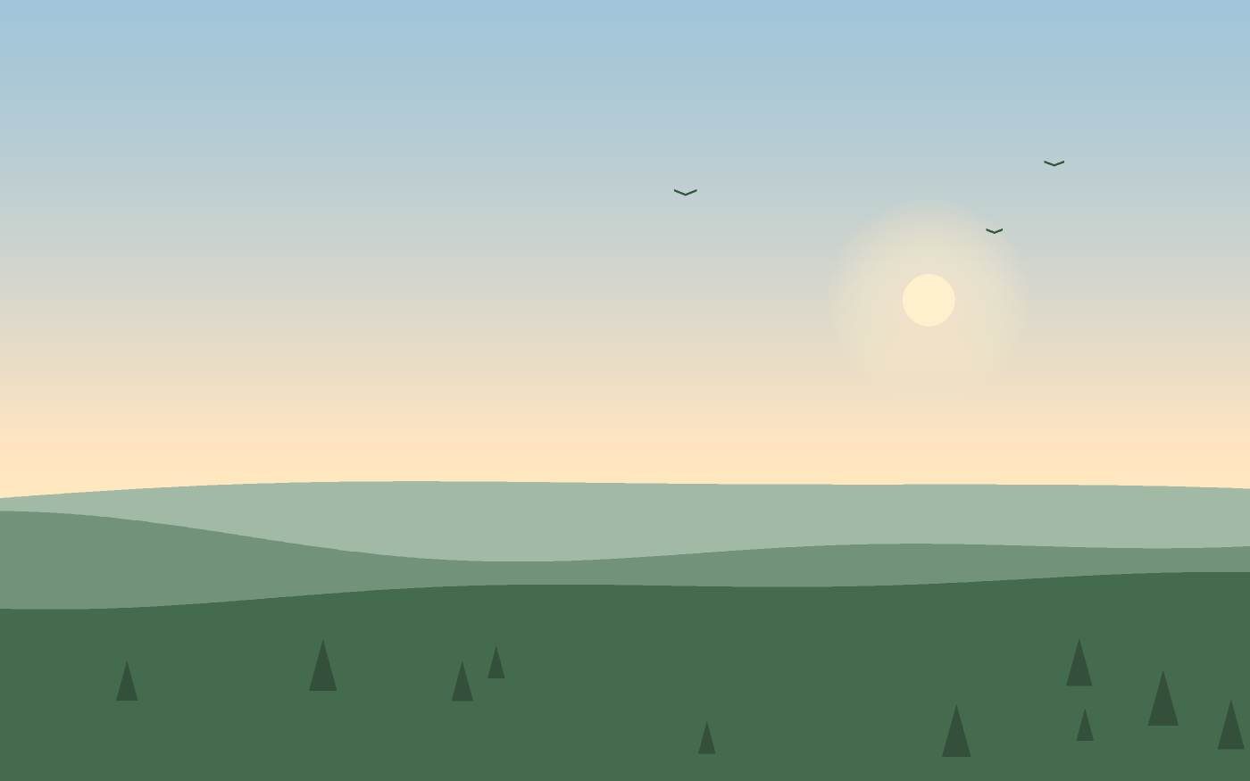 Ilustrace krajiny