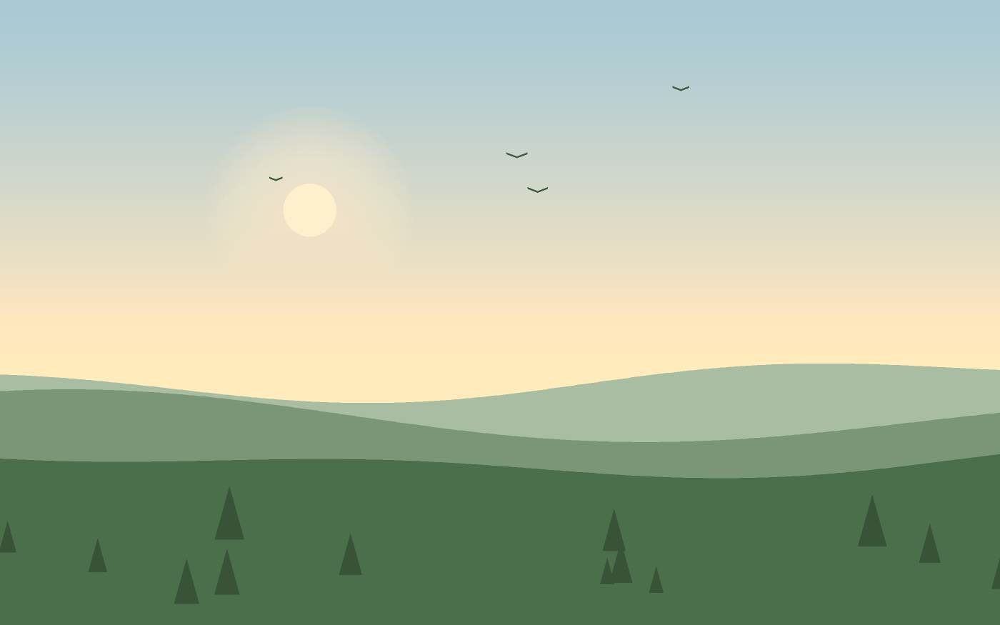 Landschaftsillustration