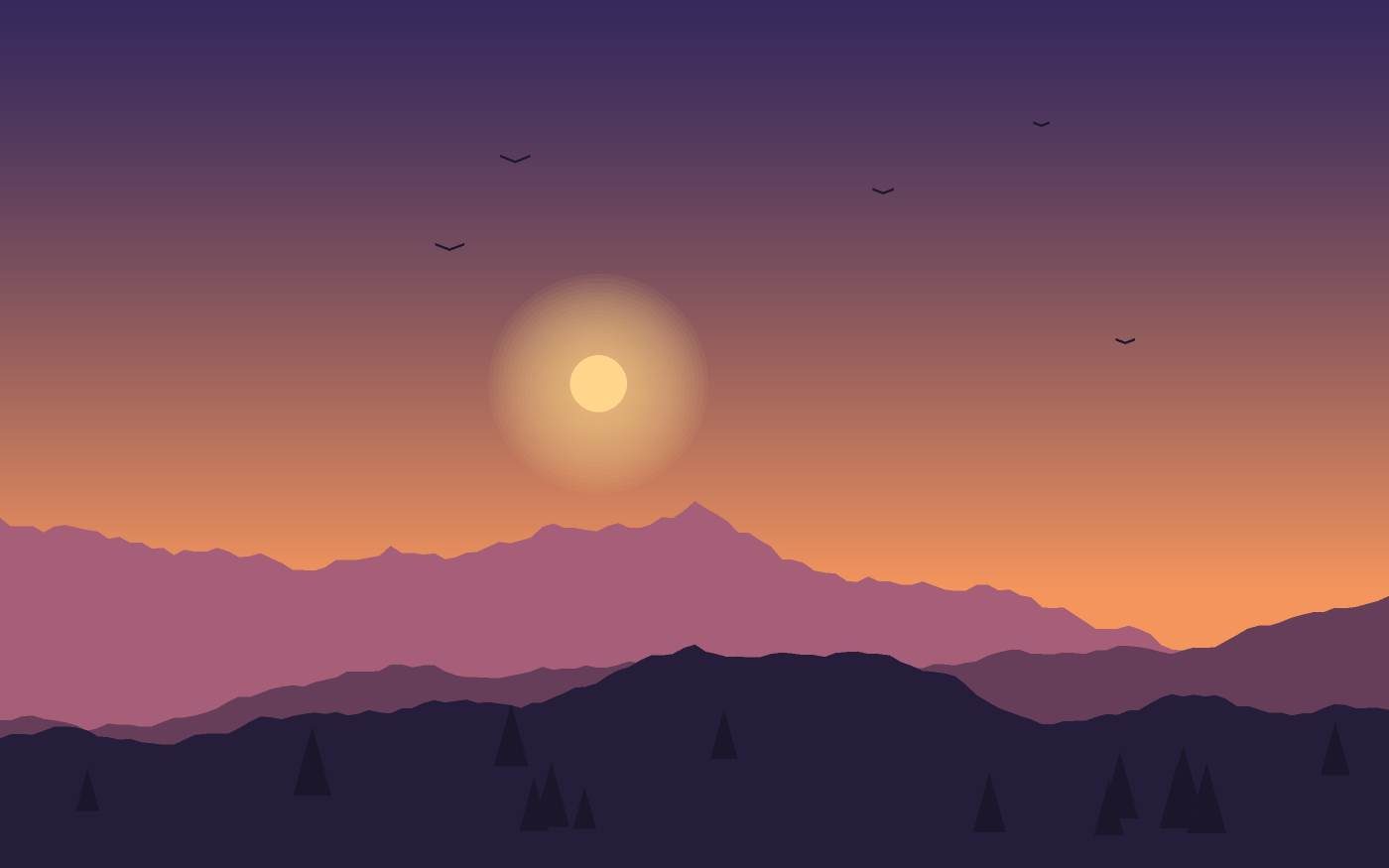 Landskabsillustration
