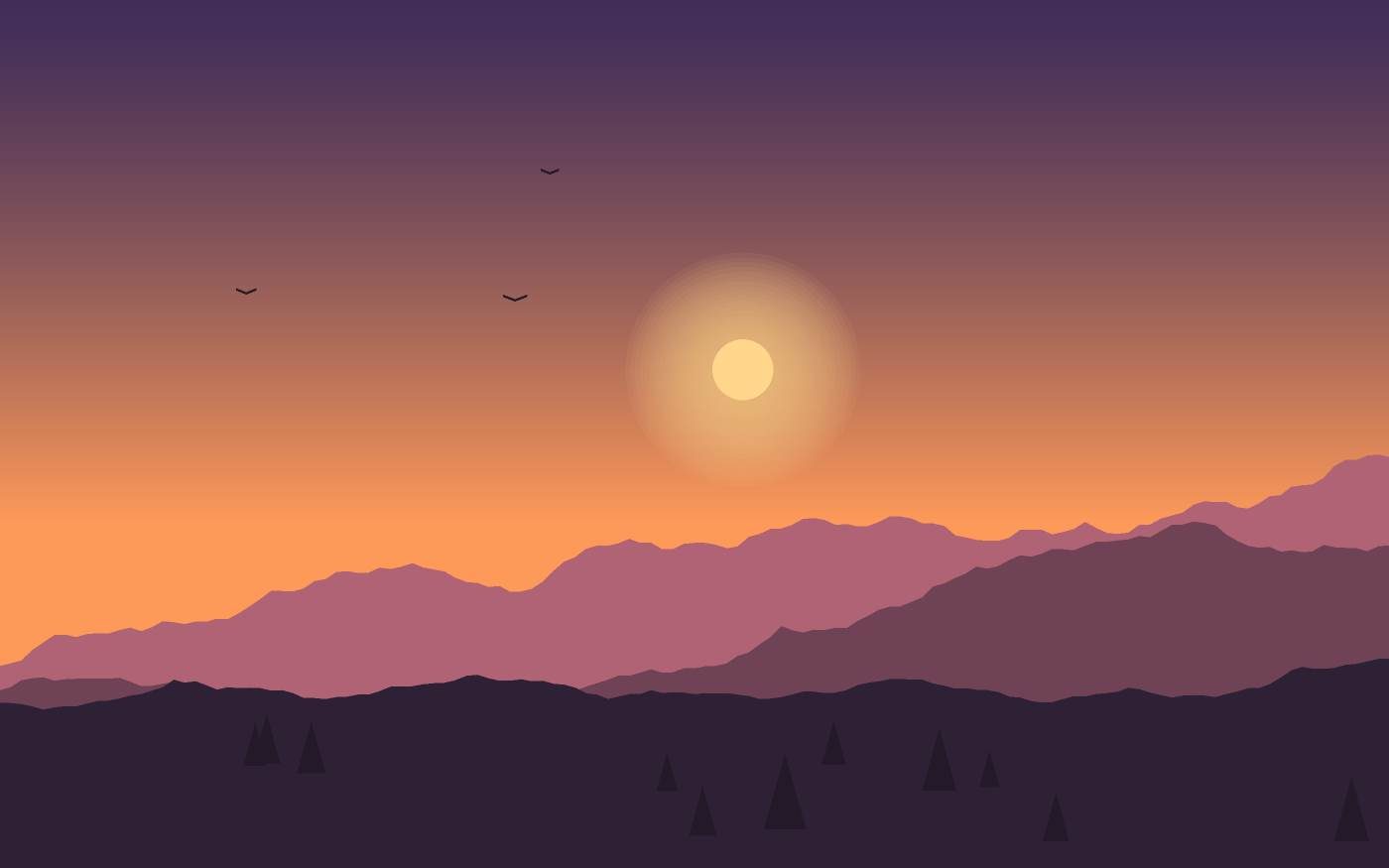Ilustracja krajobrazu