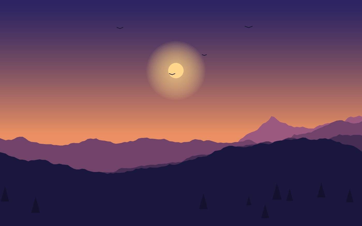 Landscape illustration