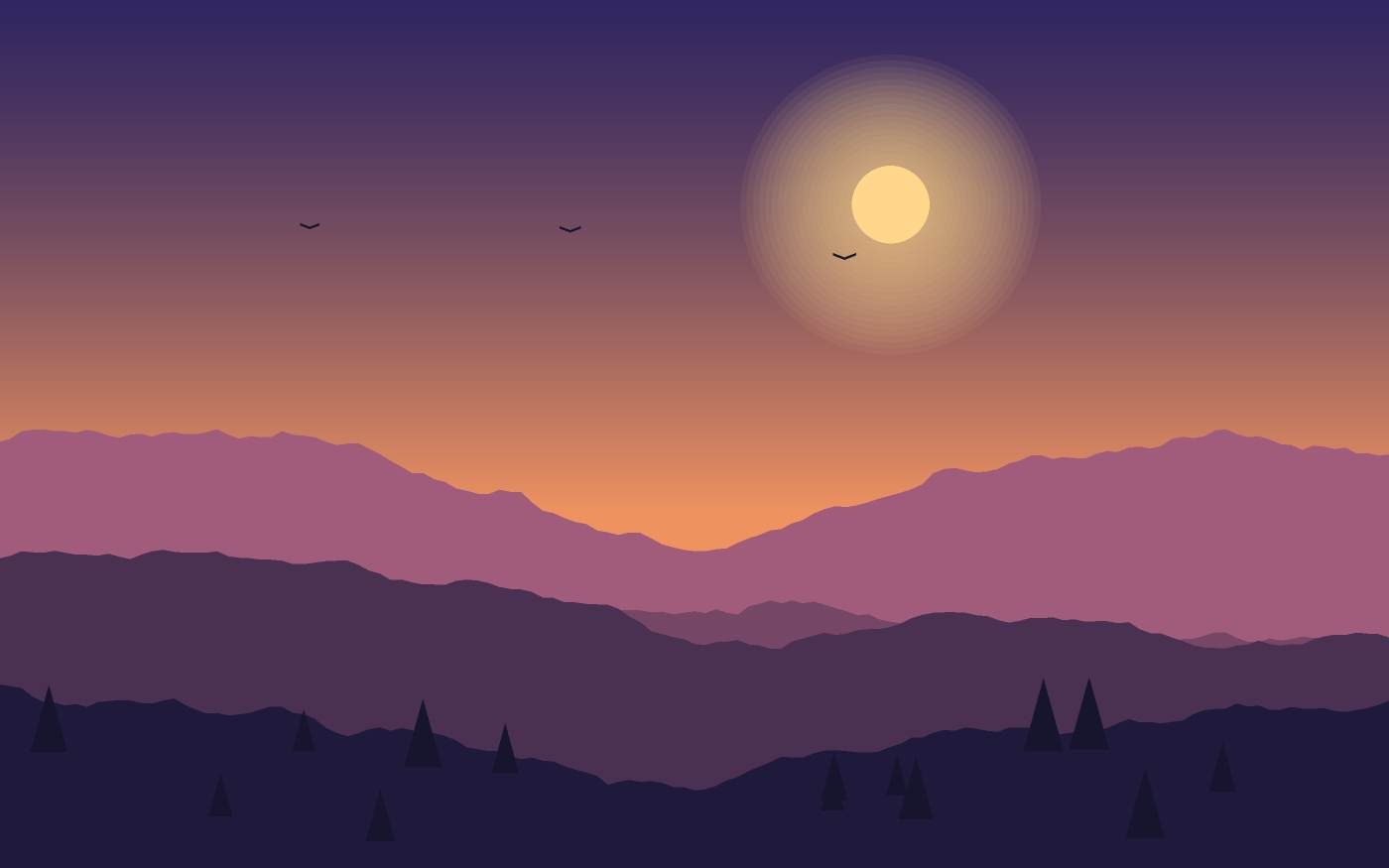 Landscape illustration