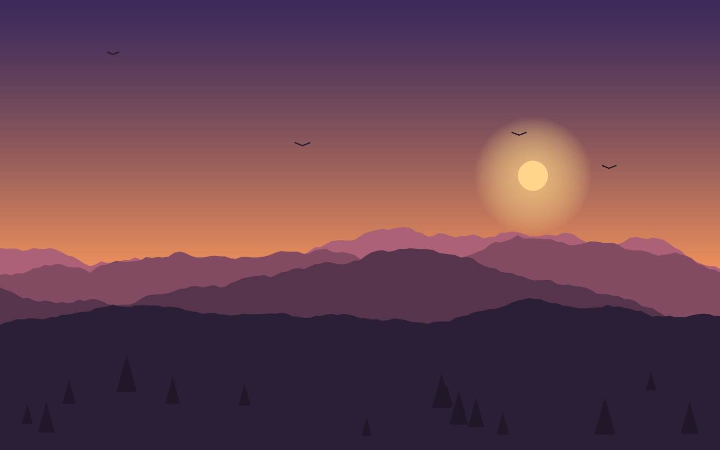 Landscape illustration